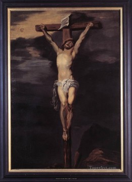 アンソニー・ヴァン・ダイク Painting - 十字架上のキリスト バロック聖書 アンソニー・ヴァン・ダイク